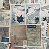 A4 size Hogwarts Style paper & sticker 25 pcs(S26011205)