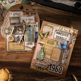 50pcs vintage sticker pack (S25090406)