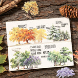 Tree sticker pack 10pcs
