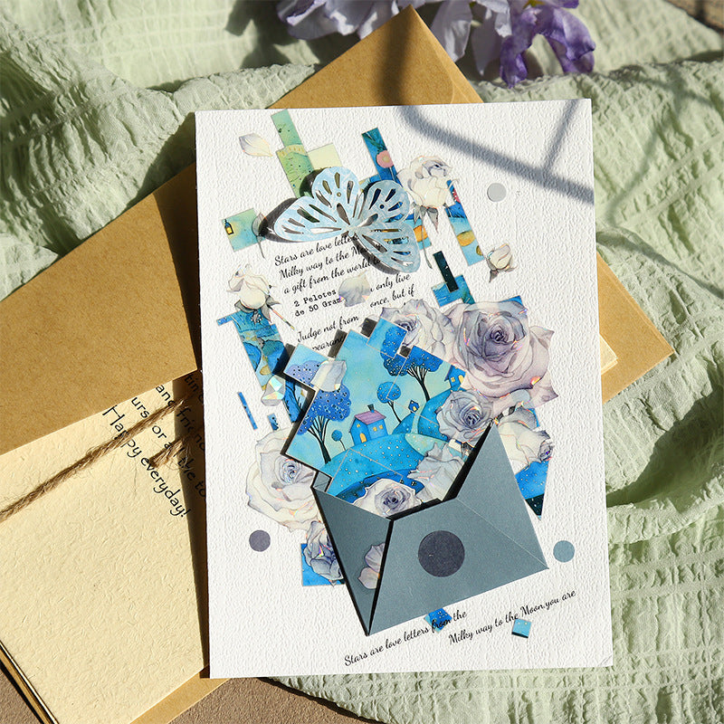 10pcs dream puzzle sticker pack (S25061705)