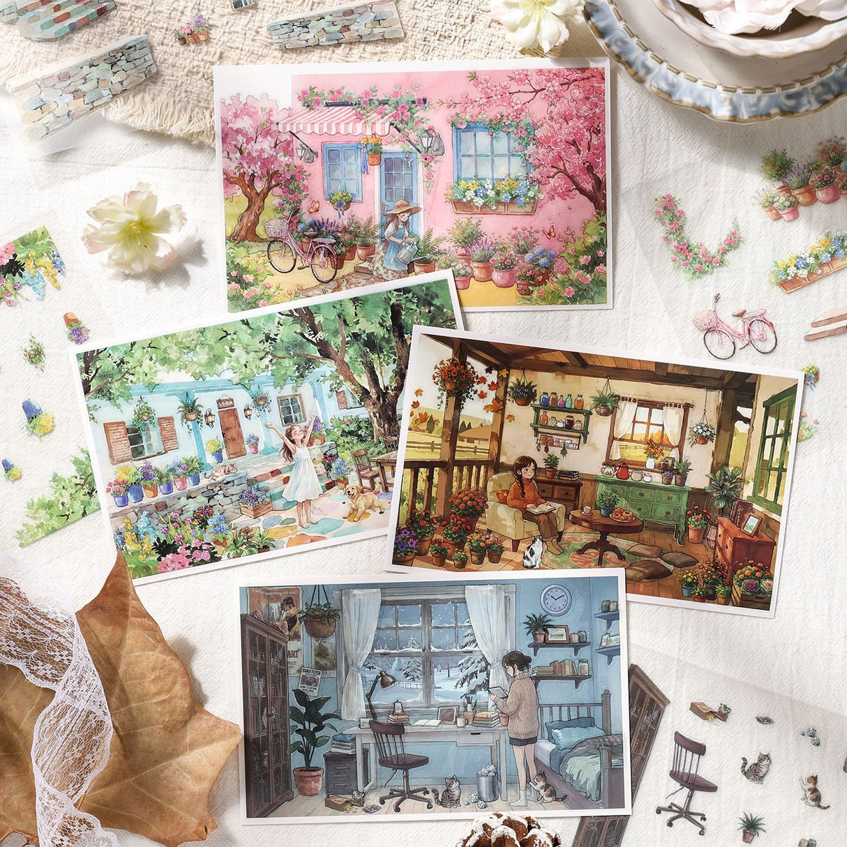 2 sheets daily sticker pack(S26052907)
