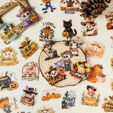 56pcs halloween PET- sticker pack (S25091706)