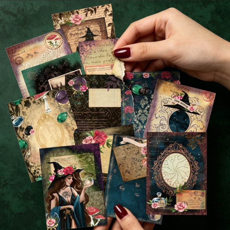 16pcs dark witch paper pack(P26053008)
