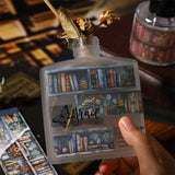 20sheets bookshelf PET+washi sticker book (TZB25081804)