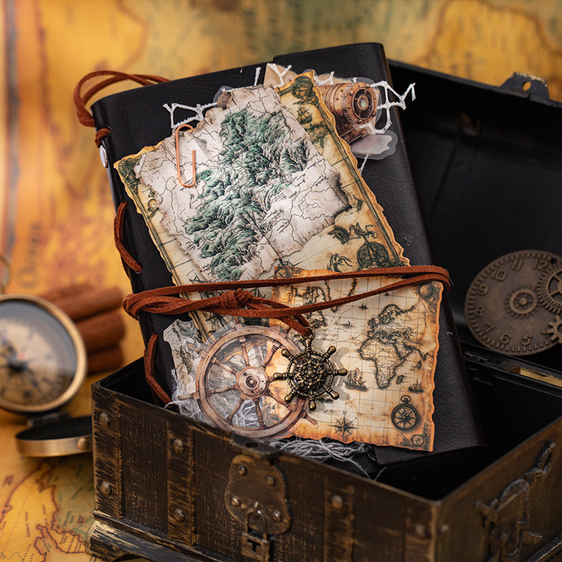 10pcs adventure diary sticker pack (S25100904)