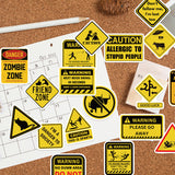 50pcs warning sticker pack (S26032702)
