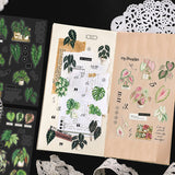 Plants 8sheets pre-cut sticker