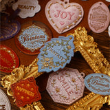 14pcs vintage card sticker pack (S26032602)