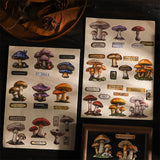 25pcs mushroom sticker pack (S25110604)