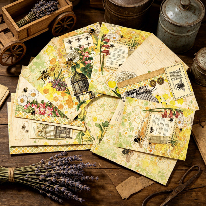 16pcs bees paper pack(P26052005)