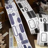 1 roll words/frame pre-cut PET-tape (T26052902)