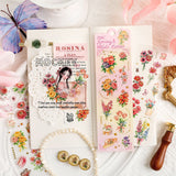 6sheets flower pre-cut sticker pack(S26052906)