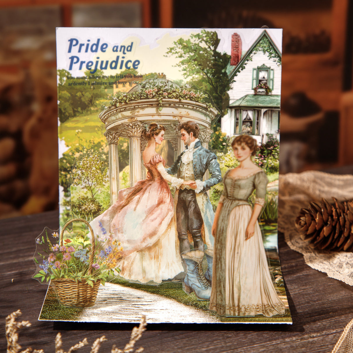 20sheets novel character PET-sticker book (TZB25120501)