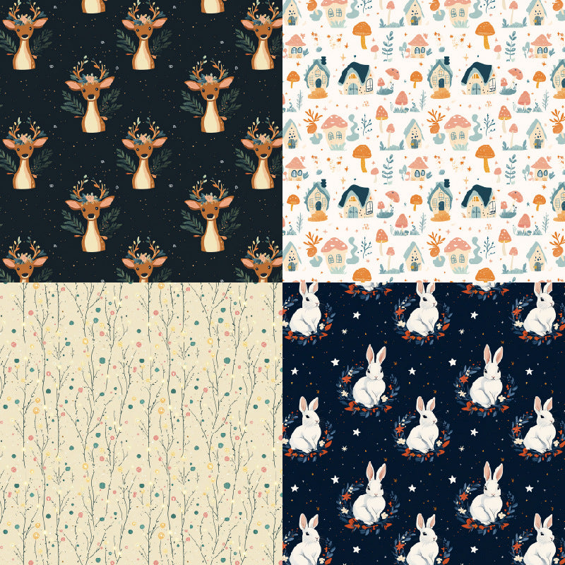 24pcs 6in x-mas paper pack (P25071006)