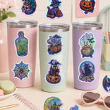 50pcs halloween lazer sticker pack(S26090102)