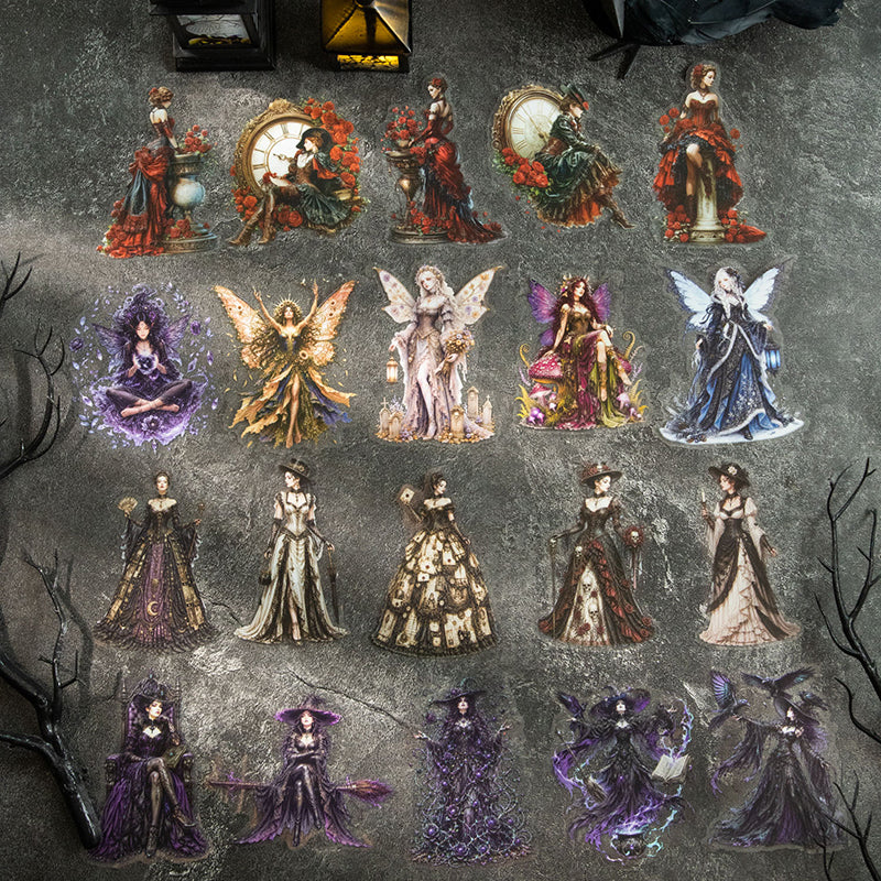 10pcs gothic sticker pack(S26071907)