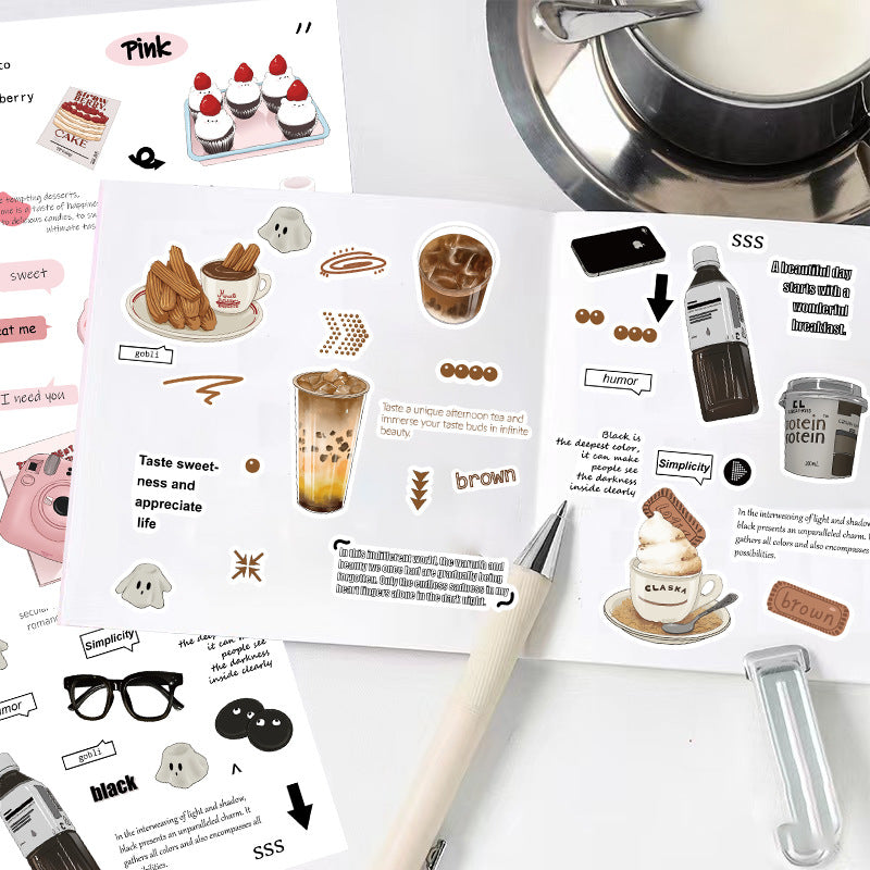 Daily life sticker 8pcs