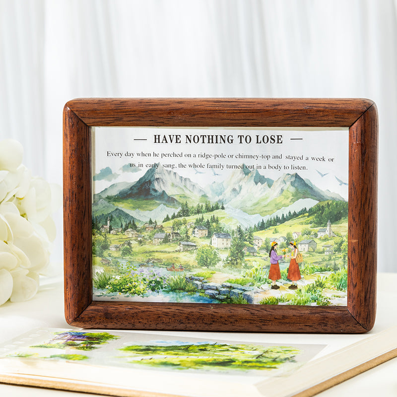 Landscape 48pages sticker book