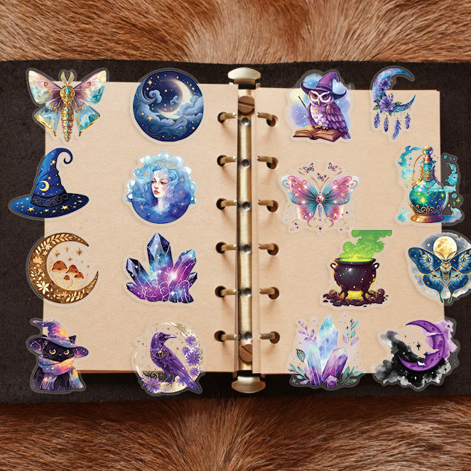 50pcs witch sticker pack (S25062105)