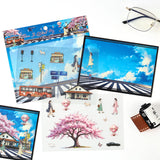 3pcs landscape sticker pack (S25081806)