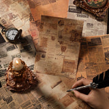 vintage sticker+paper+accessory pack (P26030201)