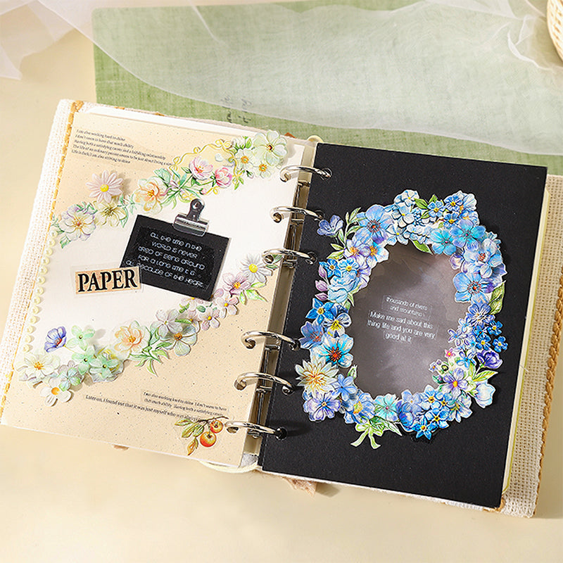 20sheets floral sticker book(TZB26071910)