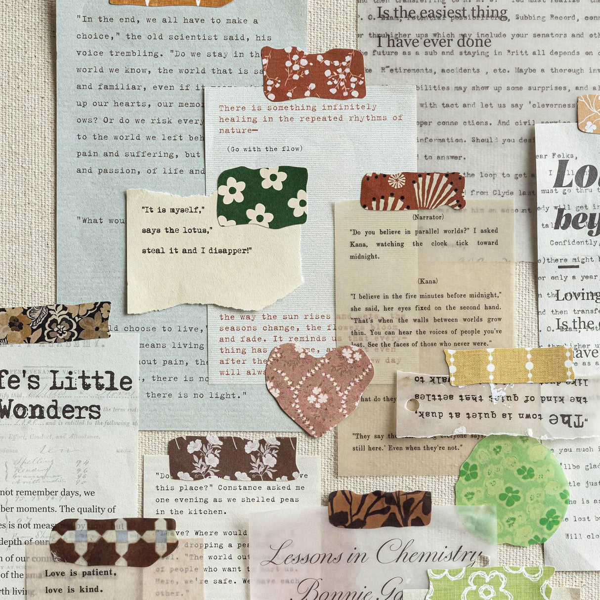 50pcs flora sticker pack(S26051104)