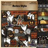 12pcs halloween ghost Lab paper pack (P26061707)