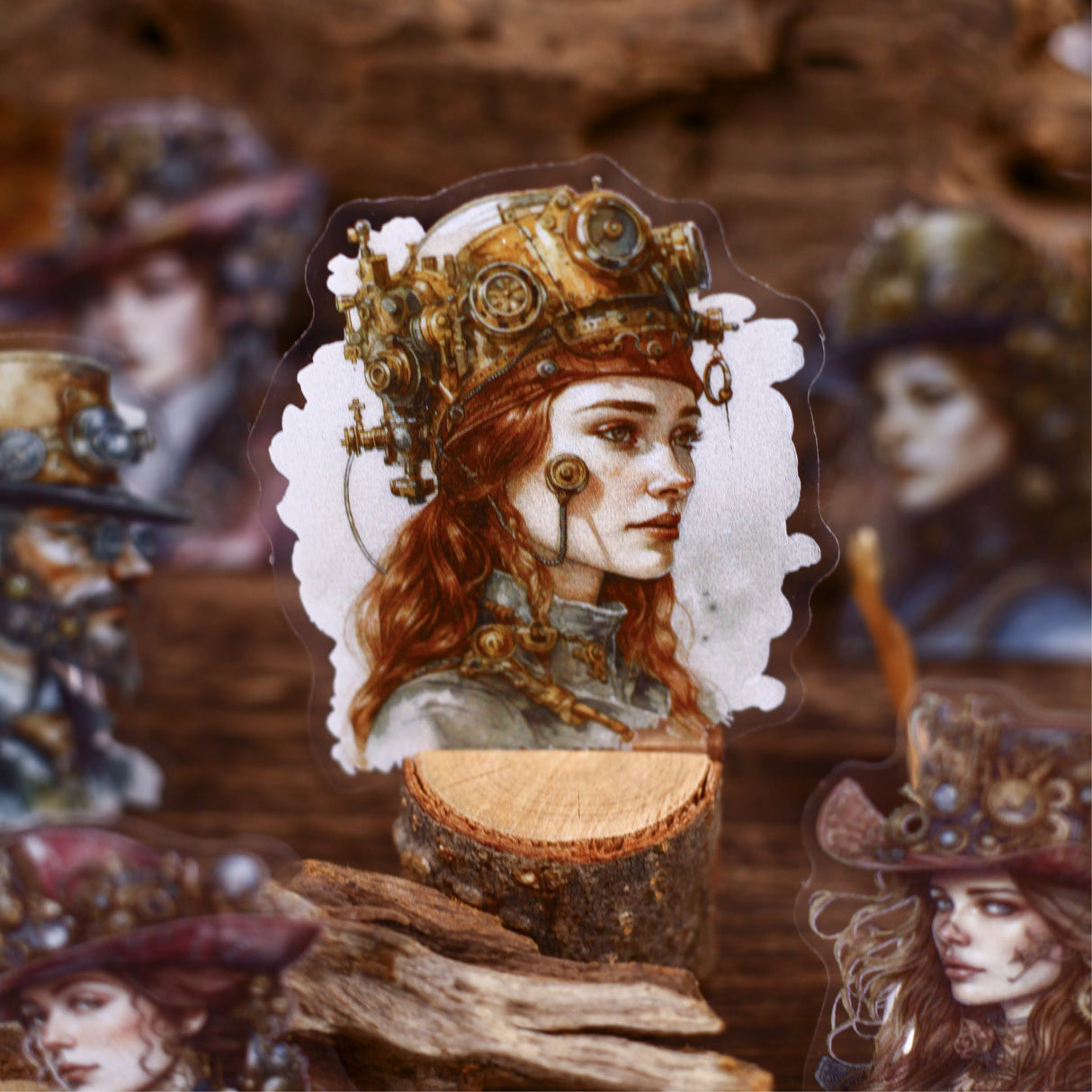 20pcs steampunk sticker pack (S25111805)