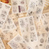 20sheets PET+washi sticker book(TZB26071209)