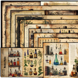 10pcs botanical Lab paper pack (P26061704)