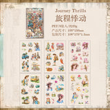 6pcs character pre-cut sticker pack (S25110605)