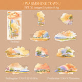 10pcs cloud view sticker pack (S25101605)