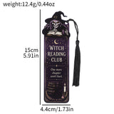 Gothic witch bookmark 1 pc