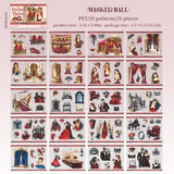 20sheets theater pre-cut sticker book (TZB26040705)
