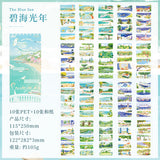 20pcs season PET+washi sticker book (TZB25102105)