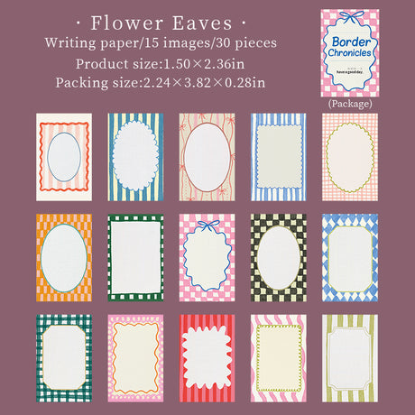 30pcs border sticker pack(S26042905)