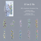 20pcs flower sticker pack(S26061605)