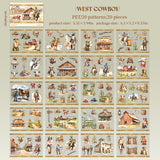 20sheets theater pre-cut sticker book (TZB26040705)