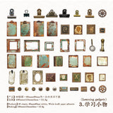 50pcs vintage sticker pack (S25102805)