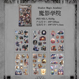 6pcs character pre-cut sticker pack (S25110605)