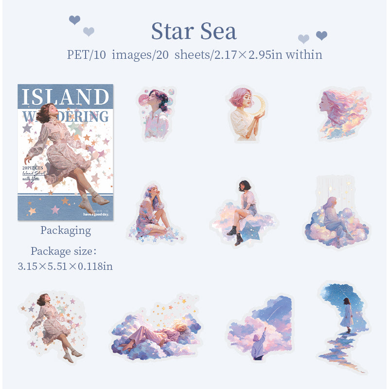 20pcs character sticker pack (S26031705)