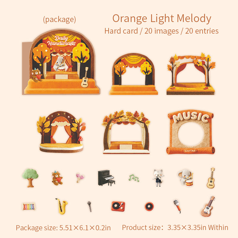 20pcs daily sticky-card pack(S26052805)