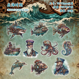 20pcs steampunk sticker pack (S25111805)