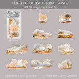 10pcs cloud view sticker pack (S25101605)