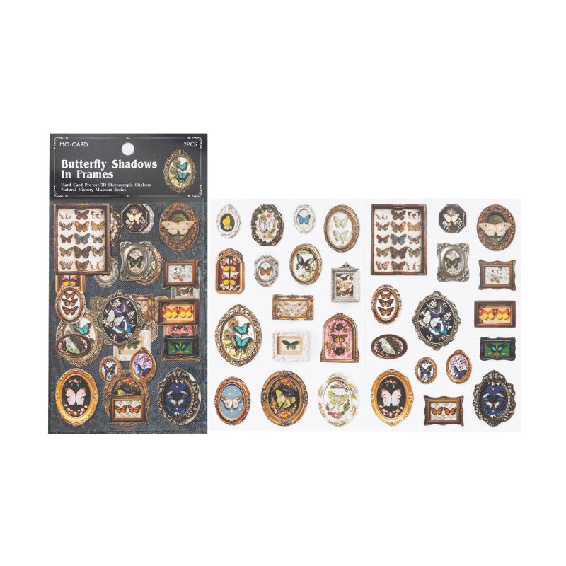 2pcs vintage card-sticker pack (S26051105)