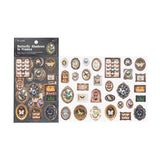 2pcs vintage card-sticker pack (S26051105)