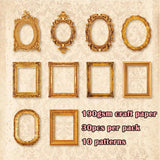 30pcs vintage frame craft card pack(P26062709)