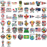 50pcs world cup sticker pack(S26032703)