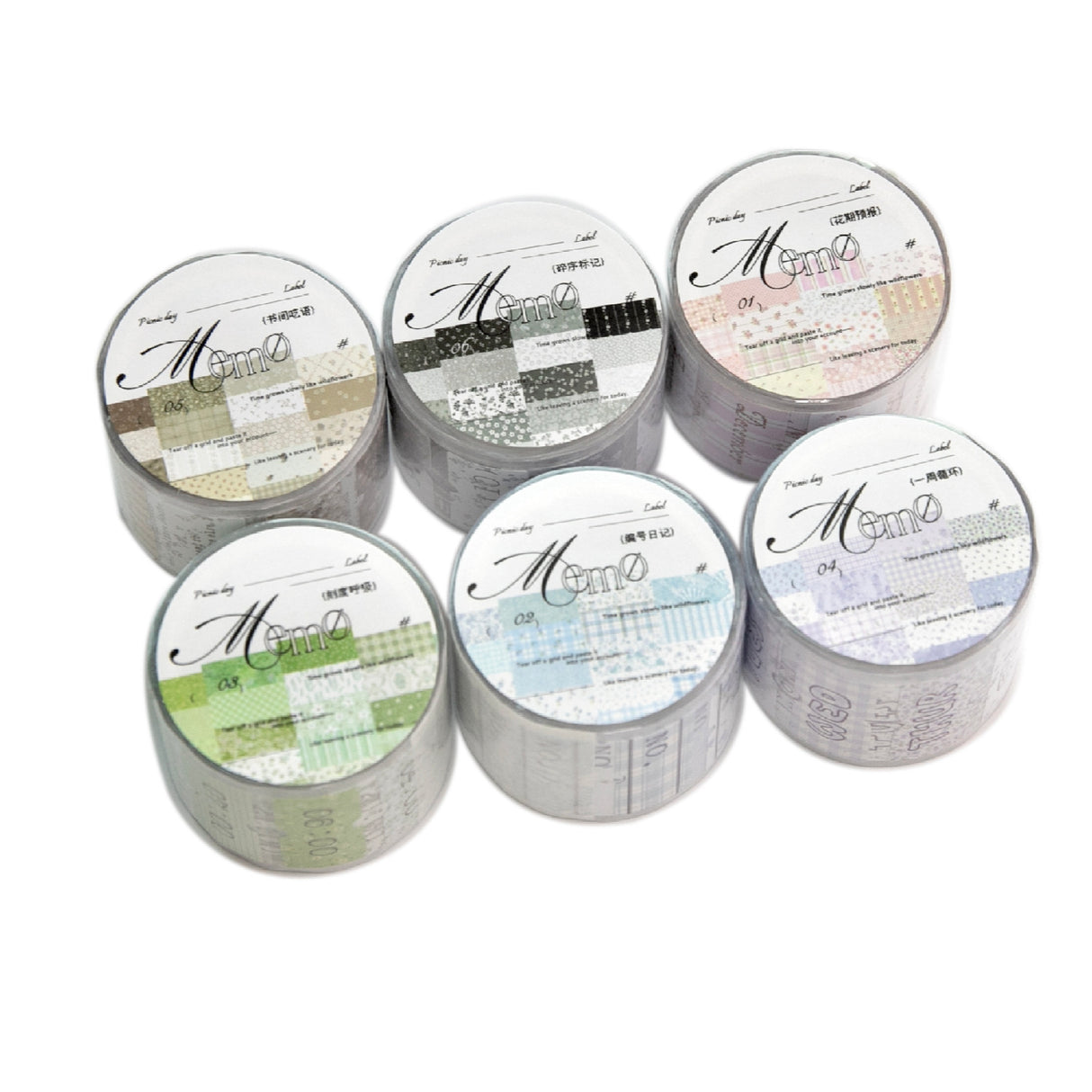 1 roll time sticker-tape(T26051509)